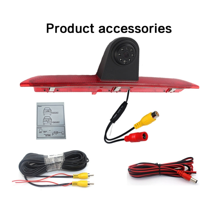 PZ466 Car Waterproof 170 Degree Brake Light View Camera for Ford Transit 2014-2015, PZ466 – Waterproof