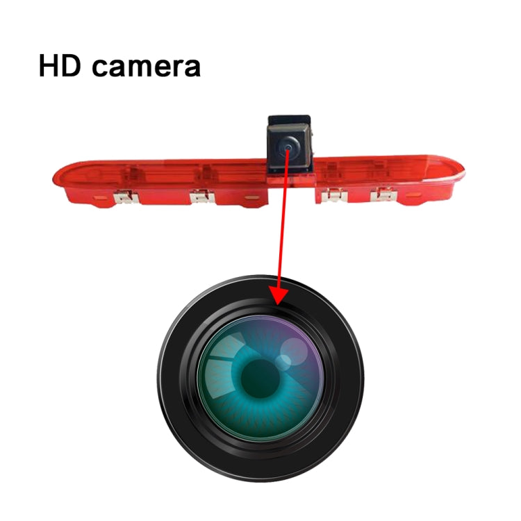 PZ471 Car Waterproof 170 Degree Brake Light View Camera for Citroen / Peugeot / Toyota, PZ471