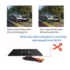 PZ474 Car Waterproof 170 Degree Brake Light View Camera + 7 inch Rearview Monitor for Iveco Daily 4 Gen, PZ474 + 7 inch Rearview Monitor