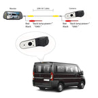 PZ475 Car Waterproof 170 Degree Brake Light View Camera + 7 inch Rearview Monitor for Volkswagen Crafter, PZ475 + 7 inch Rearview Monitor