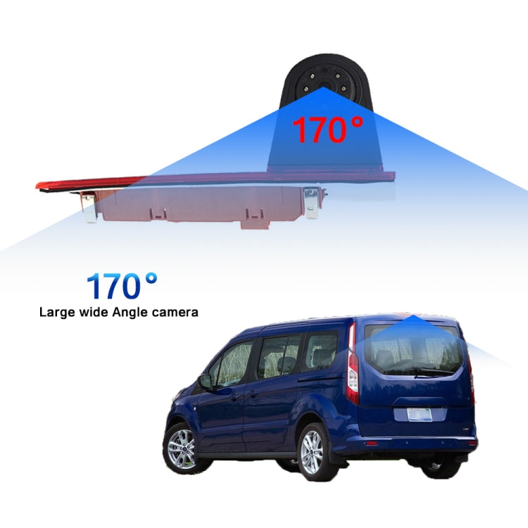 PZ477 Car Waterproof 170 Degree Brake Light View Camera for Ford Transit Custom, PZ477 – Waterproof