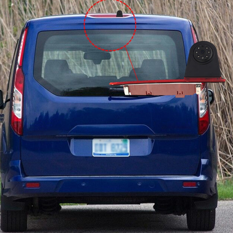 PZ477 Car Waterproof 170 Degree Brake Light View Camera for Ford Transit Custom, PZ477 – Waterproof