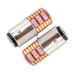 2 PCS 1157 DC12V / 1.1W Motorcycle / Car LED Double Color Flashing Light Turn Signal / Brake Lamp with 42LEDs SMD-3014 Lamp Beads, 1157 DC12V 1157 DC12V