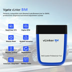 Vgate VLINKER BM V2.2 Bluetooth 3.0 Android Phone Car OBD Fault Diagnosis Detector, BM V2.2 Bluetooth 3.0 – Bluetooth
