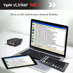 Vgate VLINKER MC+ V2.2 Bluetooth 4.0 Car OBD Fault Diagnosis Detector, MC+ V2.2 Bluetooth 4.0