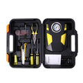 Car 12V Portable Inflatable Cylinder Pedal Pointer Air Pump with Light & Tool Box, Pointer with Tool Box Pointer with Tool Box