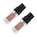 2 PCS 7443 DC12V / 2.2W Car Strobe Brake Lights with 42LEDs SMD-2835 Lamps, 7443 Strobe 7443 Strobe