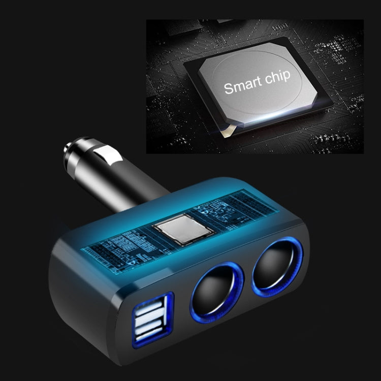 SHUNWEI SD-1918 80W 3.1A Car 2 in 1 Dual USB Charger, SD-1918 – TPU