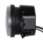 2 PCS DC12V-30V / 30W / 3A / 1440LM 12LEDs 4 inch Car LED Colorful Fog Light, Style: White Background, Style: White Background (White Light), Style: White Background (Yellow Light)