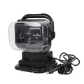 60W DC 12-24V 400LM Car 200m Wireless Remote Control 360 Degree Adjustable LED Search High Bay Lights / Spotlights, 60W DC 12-24V – Tempered Glass 60W DC 12-24V