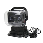 60W DC 12-24V 400LM Car 200m Wireless Remote Control 360 Degree Adjustable LED Search High Bay Lights / Spotlights, 60W DC 12-24V – Tempered Glass 60W DC 12-24V