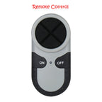 60W DC 12-24V 400LM Car 200m Wireless Remote Control 360 Degree Adjustable LED Search High Bay Lights / Spotlights, 60W DC 12-24V – Tempered Glass