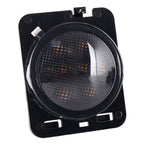 2 PCS 8W DC 12V Car SUV Refit LEDWheel Eyebrow Turn Signal for Jeep Wrangler JK 07-17, Specification: Butt Assembly Without Aperture, Specification: Butt Assembly Without Aperture