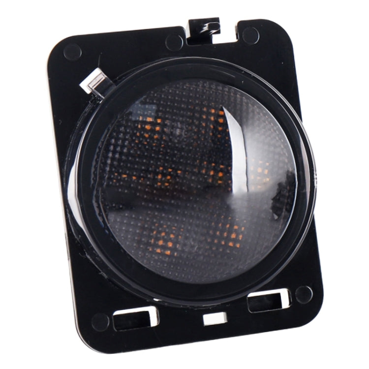 2 PCS 8W DC 12V Car SUV Refit LED Wheel Eyebrow Turn Signal for Jeep Wrangler JK 07-17, Specification: Butt Assembly with Aperture, Specification: Butt Assembly with Aperture – Durable Build, Easy to Use