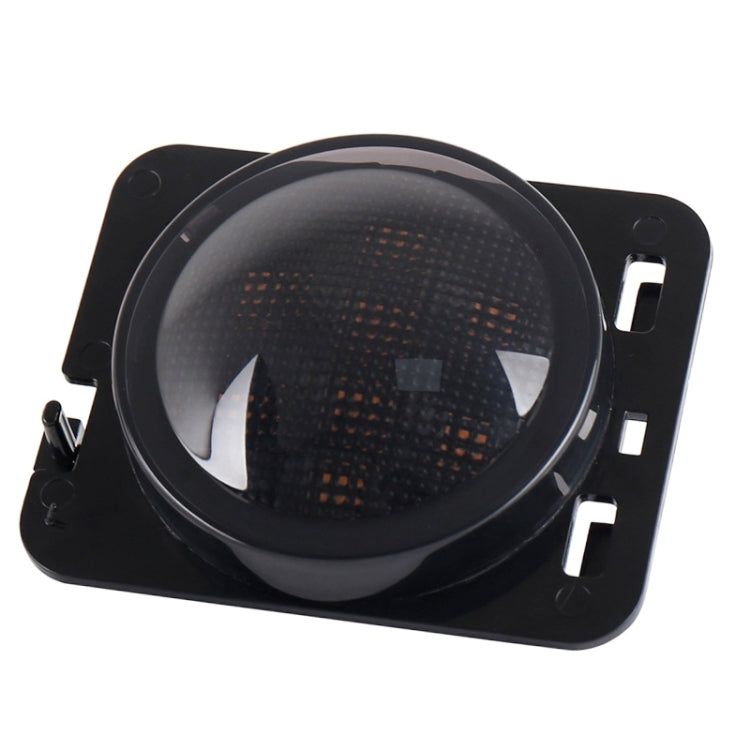 2 PCS 8W DC 12V Car SUV Refit LED Wheel Eyebrow Turn Signal for Jeep Wrangler JK 07-17, Specification: Butt Assembly with Aperture, Specification: Butt Assembly with Aperture – Durable Build, Easy to Use