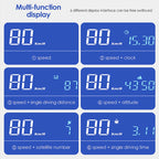 H400G Car 3.5 inch GPS Mode HUD Head-up Display Support Speed / Time / Distance Display, H400G