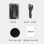 H400G Car 3.5 inch GPS Mode HUD Head-up Display Support Speed / Time / Distance Display, H400G