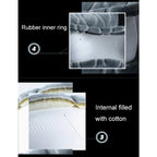 Car Universal Short Plush Warm Anti-skid Steering Wheel Cover, Adaptation Steering Wheel Diameter: 38cm