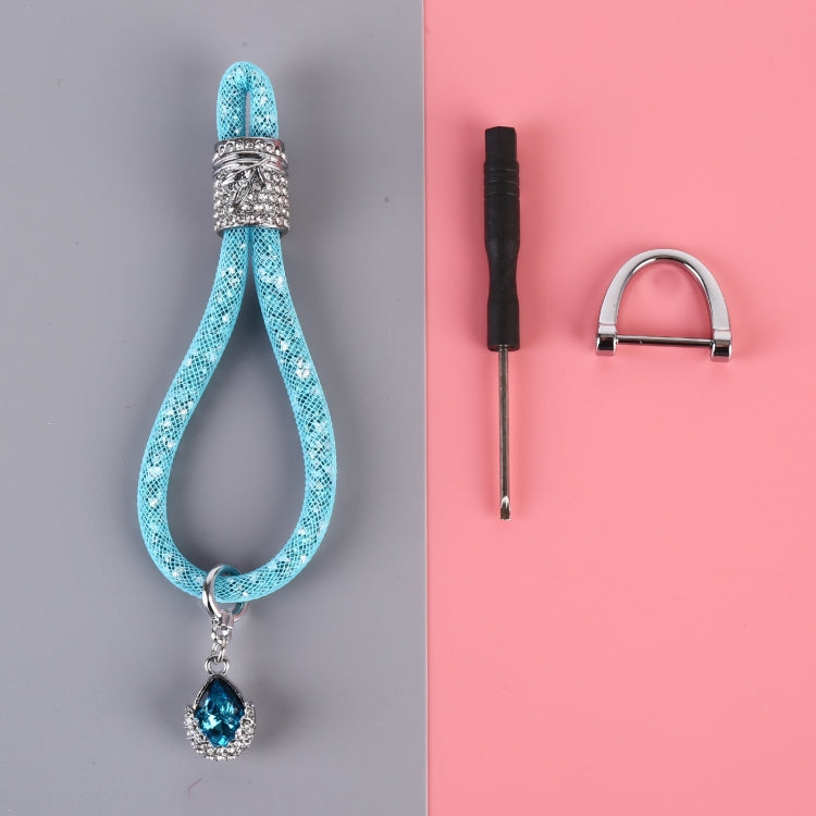 Car Diamond Metal + Plastic Keychain
