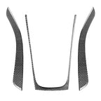 3 in 1 Car Carbon Fiber Gears Panel Decorative Sticker for Audi A5 Hard Top 2008-, Left and Right Drive Universal, Gears Panel Gears Panel