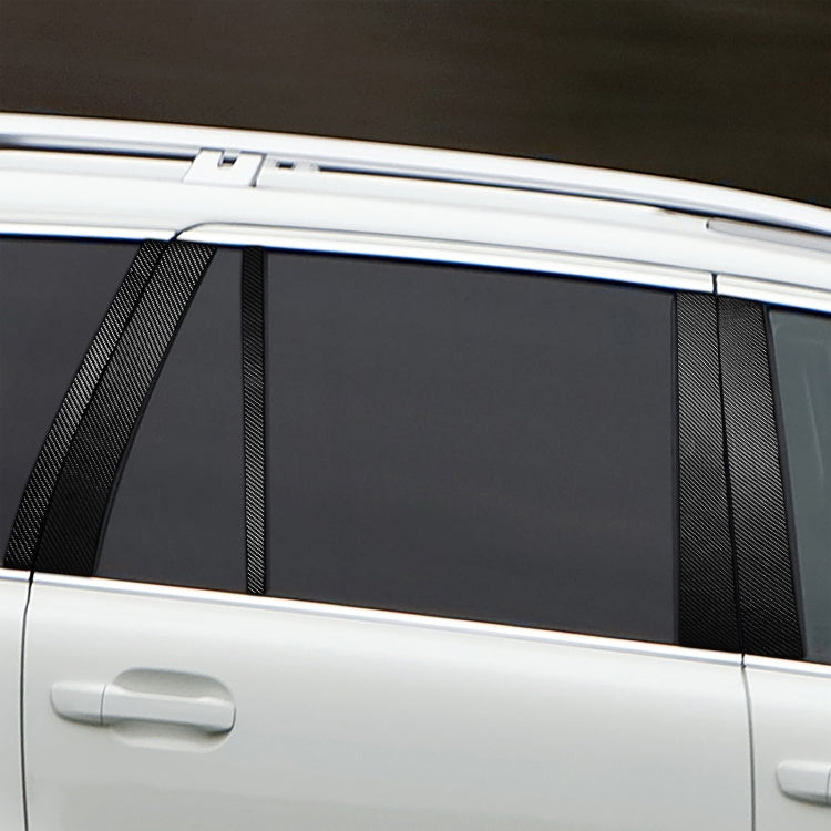 10 in 1 Car Carbon Fiber Door and Window Pillar Decorative Sticker for Volvo XC90 2003-2014, Left and Right Drive Universal, Door and Window Pillar – Durable Build, Easy to Use