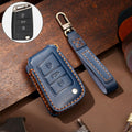 Hallmo Car Cowhide Leather Key Protective Cover Key Case for Volkswagen Lavida B Style, For Volkswagen Lavida B Style, For Volkswagen Lavida BStyle For Volkswagen Lavida B Style Blue