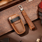 Hallmo Car Cowhide Leather Key Protective Cover Key Case for Haval H6, For Haval H6