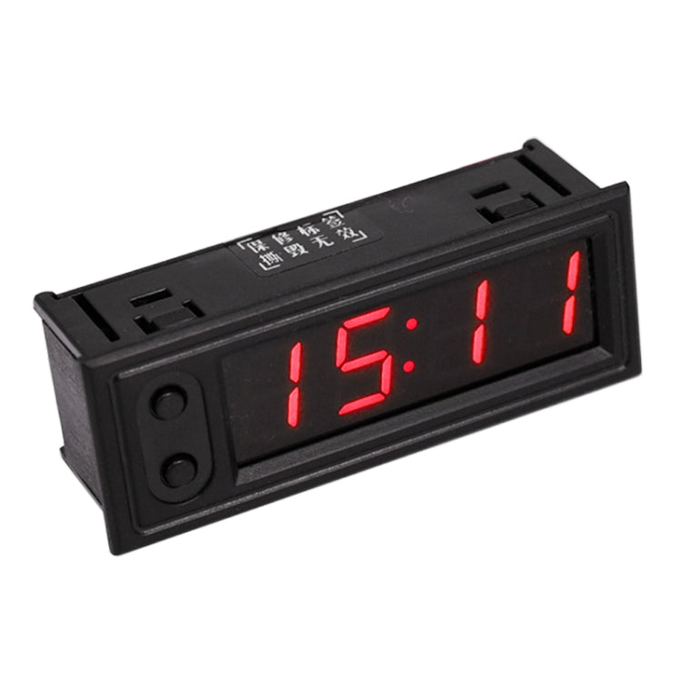 3 in 1 Car High-precision Electronic LED Luminous Clock + Thermometer + Voltmeter, 3 in 1 Green, 3 in 1 Blue, 3 in 1 Red – Durable Build, Easy to Use 3 in 1 Red Red