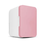 8L 37-48W Car / Home Mini Refrigerator, EU Plug, Pink, Blue, White Pink Pink