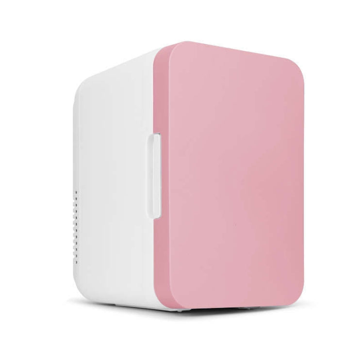 8L 37-48W Car / Home Mini Refrigerator, EU Plug, Pink, Blue, White Pink Pink