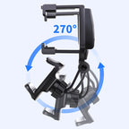 Car Rearview Mirror Mobile Phone Bracket Navigation Recorder Rotating Holder, Car Rearview Mirror Phone Bracket