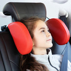 A03 Adjustable Car Auto U-shaped Memory Foam Neck Rest Cushion Seat Pillow, A03 (Brown), A03 (Red), A03 (Beige), A03 (Grey), A03 (Black) – Leather