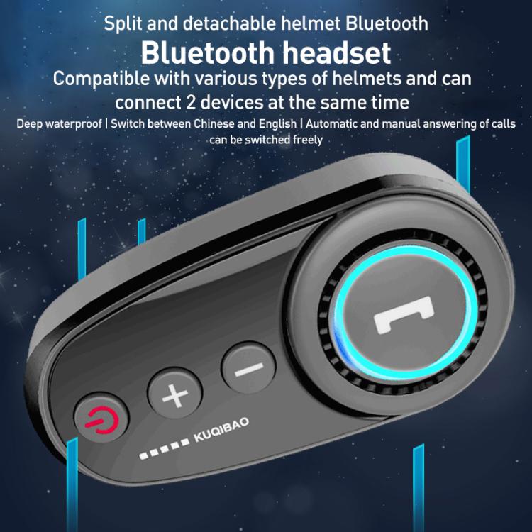 K10 Motorcycle Bluetooth Helmet Headset, Black Hard Pole Microphone, Carbon Fiber Hard Pole Microphone, Carbon Fiber Hidden Microphone, Black Hard Pole Microphone, Black Hidden Microphone