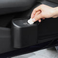 Vehicle Trash Can Bin Rubbish Bin Organizer Car-mounted Trash Storage Box, Trash Can Bin Trash Can Bin