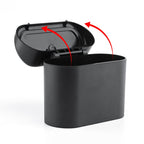 Vehicle Trash Can Bin Rubbish Bin Organizer Car-mounted Trash Storage Box, Trash Can Bin