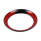 Car Engine Start Key Push Button Ring Trim Sticker Decoration for Infiniti Q50L/QX50/Q70/QX60/Q60, For Infiniti Q50L (Black), For Infiniti Q50L (Blue), For Infiniti Q50L (Red), For Infiniti Q50L (Silver)
