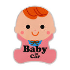 Baby in Car Free Sticker Warning Sticker, Baby in Car Warning Sticker Baby in Car Warning Sticker