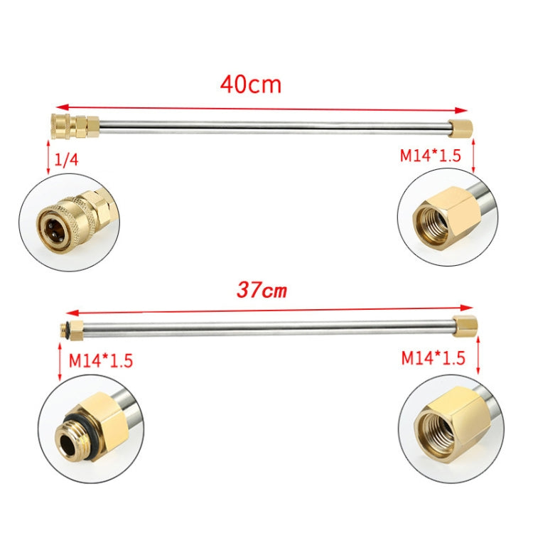 8 in 1 Car Wash High Pressure Spray Nozzle Cleaning Extension Rod, 8 in 1 Spray Nozzle – Durable Build, Easy to Use