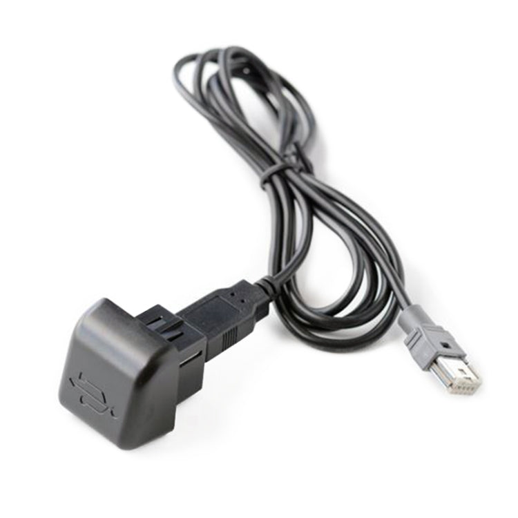 Car RD45 / RD43 USB Audio Adapter Cable for Citroen C2/C4 / Peugeot 207/307, For Citroen C2/C4 / Peugeot 207/307 For Citroen C2 C4 Peugeot 207 307