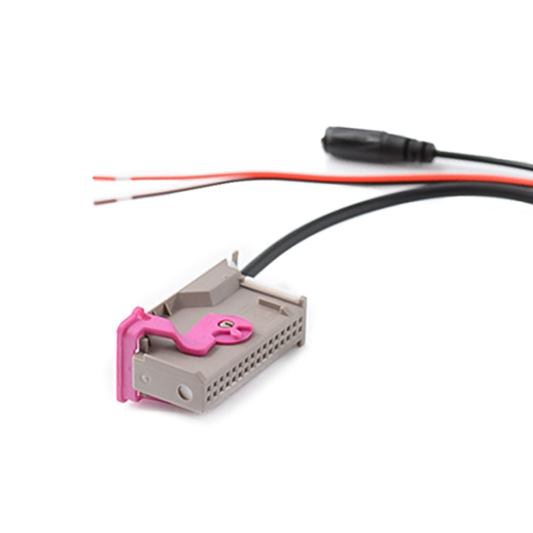 Car RNS-E 32PIN Bluetooth Music + MIC Call AUX Audio Cable for Audi A3 A4 A6 A8 TT R8 – Bluetooth, For Audi A3 A4