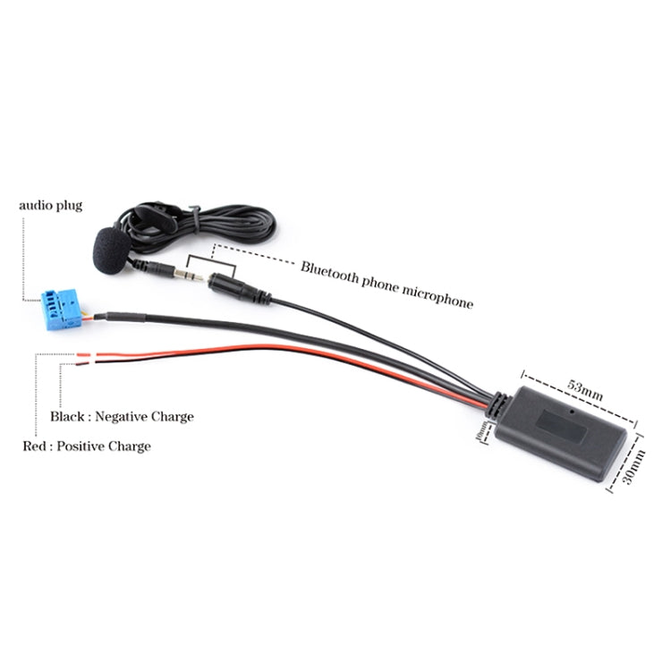 Car RNS-E 32PIN Bluetooth Music + MIC Call AUX Audio Cable for Audi A3 A4 A6 A8 TT R8 – Bluetooth, For Audi A3 A4