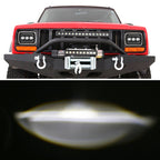 2073S 1 Pair 7 inch Car Square Headlight Work Light, 2073S