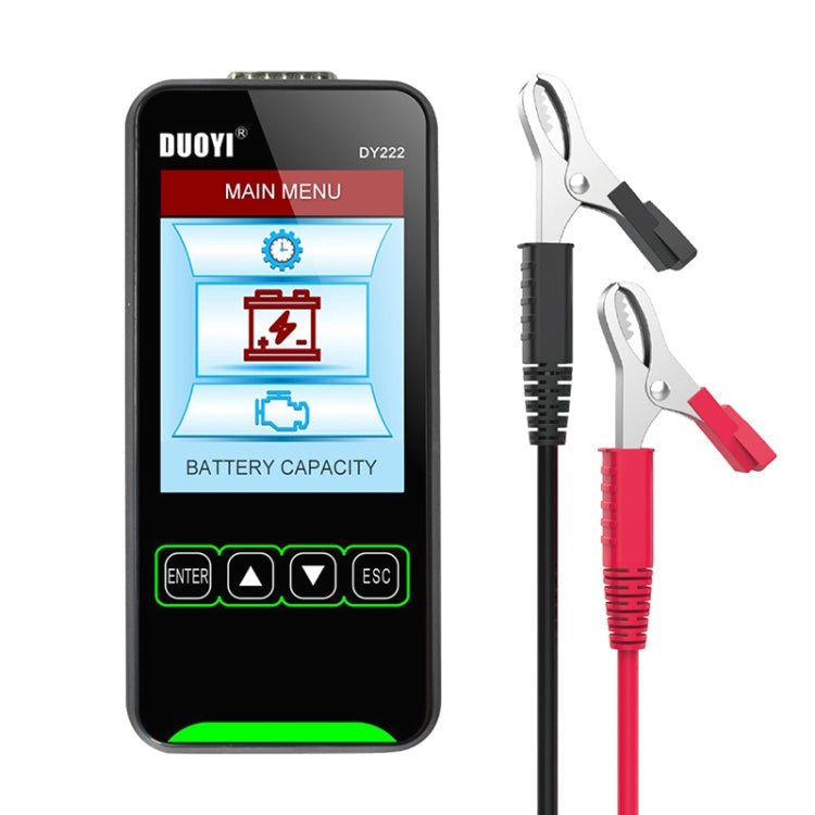 DUOYI DY222 Car 12V / 24V Battery Tester, DY222 DY222