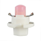 10 PCS B8.4 0.2W DC12V Wedge Instrument Panel COB LED Light Dashboard Gauge Cluster Indicator Lamp Bulb, B8.4 (Pink Light), B8.4 (Green Light), B8.4 (Red Light), B8.4 (White Light), B8.4 (Yellow Light)