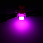 10 PCS B8.4 0.2W DC12V Wedge Instrument Panel COB LED Light Dashboard Gauge Cluster Indicator Lamp Bulb, B8.4 (Pink Light), B8.4 (Green Light), B8.4 (Red Light), B8.4 (White Light), B8.4 (Yellow Light)