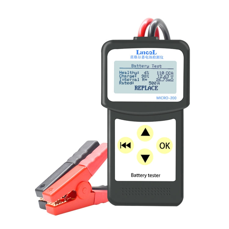 MICRO-200 Car Battery Tester Battery Internal Resistance Life Analyzer, MICRO-200 – Durable Build, Easy to Use MICRO-200