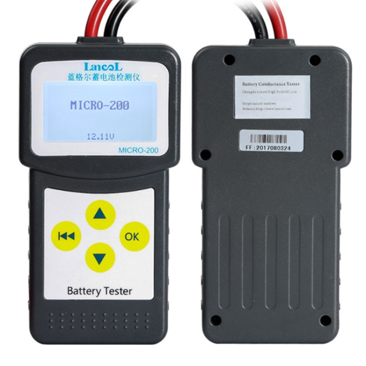 MICRO-200 Car Battery Tester Battery Internal Resistance Life Analyzer, MICRO-200 – Durable Build, Easy to Use