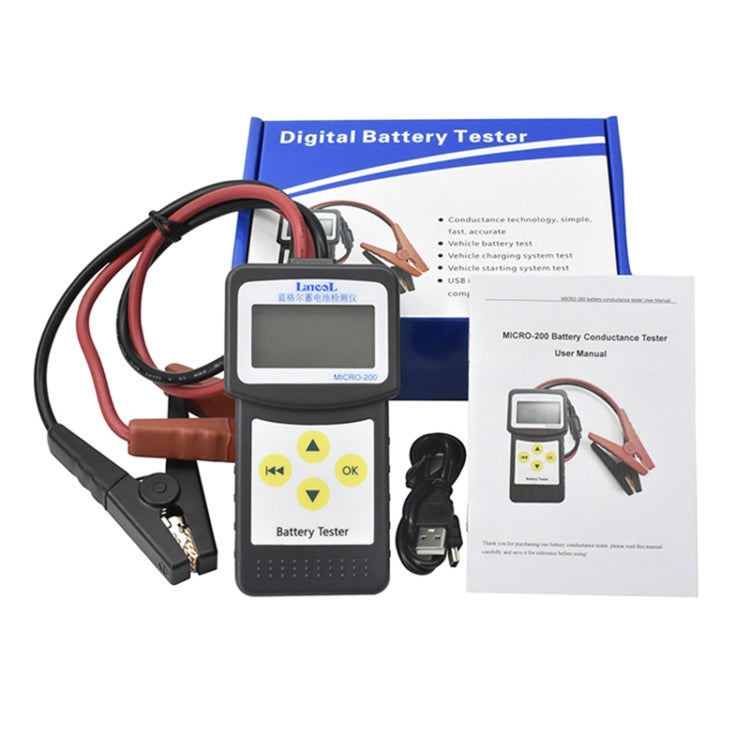 MICRO-200 Car Battery Tester Battery Internal Resistance Life Analyzer, MICRO-200 – Durable Build, Easy to Use