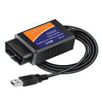 OBD ELM327 V1.5 USB Car Fault Diagnostic Scanner with CH340T Chip, ELM327 V1.5 with CH340T Chip ELM327 V1.5 with CH340T Chip