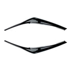 Car Headlight Eyebrow Decoration Sticker for Toyota Camry 2018+, Headlight Eyebrow For Toyota Camry 2018+ (Black), Headlight Eyebrow For Toyota Camry 2018+ (Carbon Fiber Black)